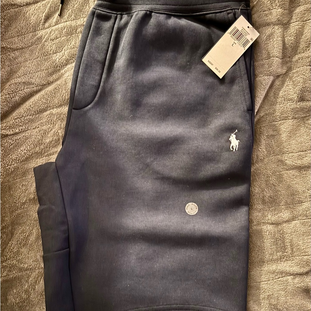 Polo Ralph Lauren Navy Blue Sweatshorts
